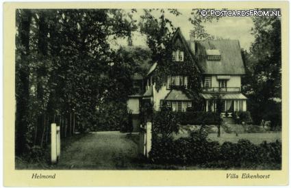 Helmond, Villa Eikenhorst ansichtkaart: Helmond, Villa Eikenhorst