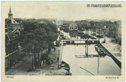 ansichtkaart: Makkum FR, Vallaat