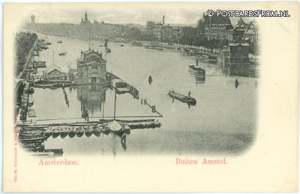 Amsterdam, Buiten Amstel ansichtkaart: Amsterdam, Buiten Amstel