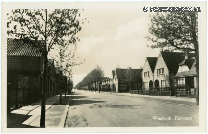 ansichtkaart: Waalwijk, Putstraat
