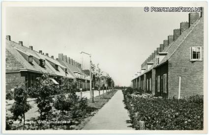 ansichtkaart: Oude-Tonge, Wilhelminastraat