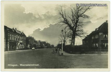 ansichtkaart: Hillegom, Weeresteinstraat
