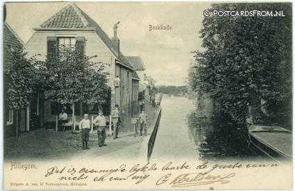 ansichtkaart: Hillegom, Beekkade