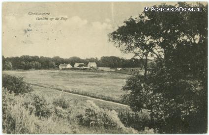 ansichtkaart: Oostvoorne, Gezicht op de Ziep