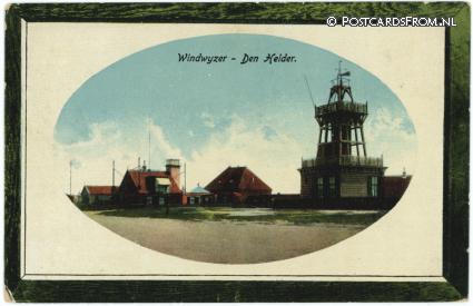 Den Helder, Windwijzer ansichtkaart: Den Helder, Windwijzer