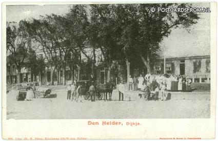 Den Helder, Dijkje ansichtkaart: Den Helder, Dijkje