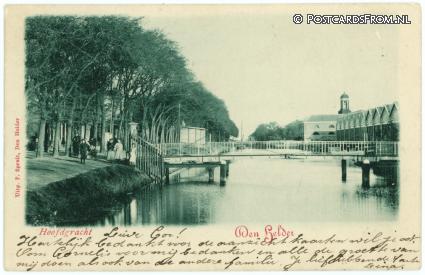 Den Helder, Hoofdgracht ansichtkaart: Den Helder, Hoofdgracht