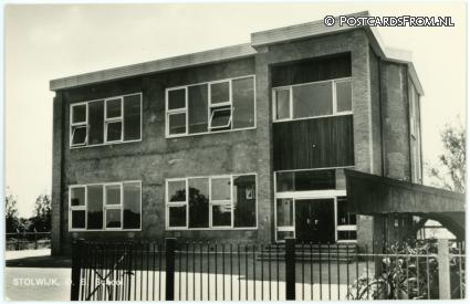 Stolwijk, O.B. School ansichtkaart: Stolwijk, O.B. School
