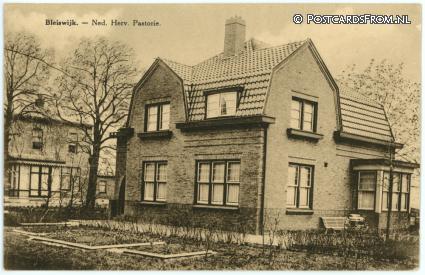 Bleiswijk, Ned. Herv. Pastorie ansichtkaart: Bleiswijk, Ned. Herv. Pastorie