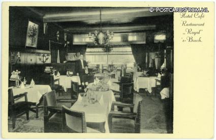 's-Hertogenbosch, Hotel Cafe Rest. 'Royal'. Vischstraat 26-28 ansichtkaart: 's-Hertogenbosch, Hotel Cafe Rest. 'Royal'. Vischstraat 26-28