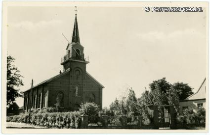 Landsmeer, Herv. Kerk ansichtkaart: Landsmeer, Herv. Kerk