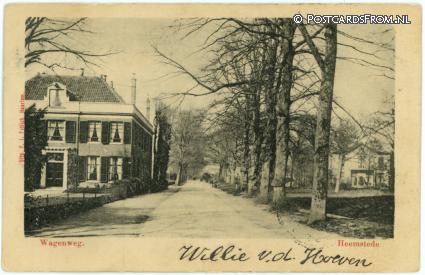 ansichtkaart: Heemstede, Wagenweg