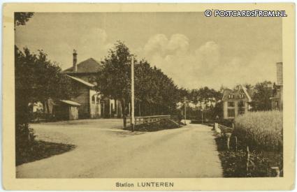 Lunteren, Station ansichtkaart: Lunteren, Station