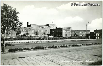 ansichtkaart: Vlissingen, Ziekenhuis 'Bethesda'