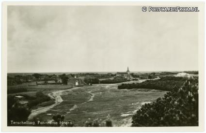 Terschelling Hoorn, Panorama ansichtkaart: Terschelling Hoorn, Panorama