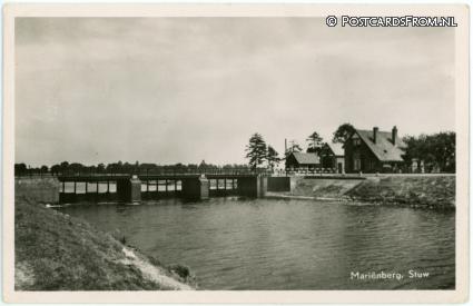 Marienberg, Stuw ansichtkaart: Marienberg, Stuw
