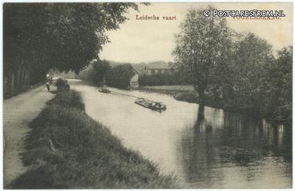 ansichtkaart: Vogelenzang, Leidsche vaart