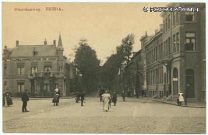 Breda, Ginnekenweg. Melkinrichting 'De Hoop' ansichtkaart: Breda, Ginnekenweg. Melkinrichting 'De Hoop'