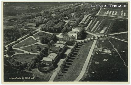 ansichtkaart: Oldebroek Legerplaats, --