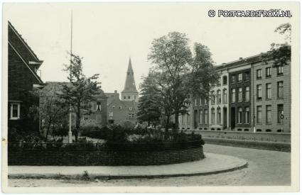 ansichtkaart: Wageningen, Nude-straat