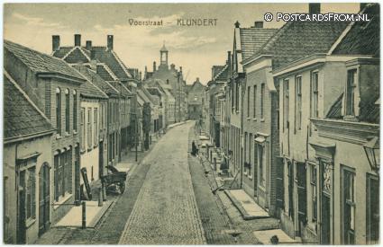 ansichtkaart: Klundert, Voorstraat