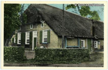 ansichtkaart: Staphorst, Oud Boerenhuis