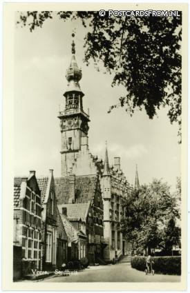 Veere, Stadhuis ansichtkaart: Veere, Stadhuis