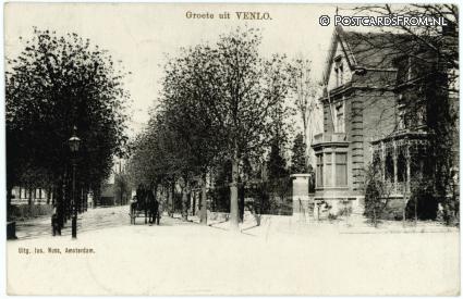 ansichtkaart: Venlo, Groete uit