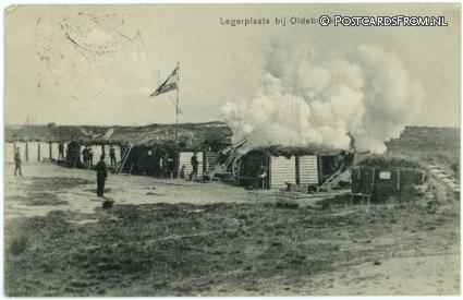 ansichtkaart: Oldebroek Legerplaats, Legerplaats