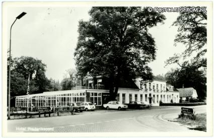 ansichtkaart: Frederiksoord, Hotel Frederiksoord