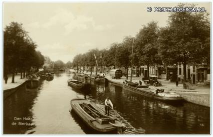 ansichtkaart: 's-Gravenhage, De Bierkade