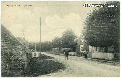 ansichtkaart: Adorp, Groeten uit