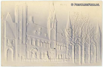 ansichtkaart: Middelburg, Abdij