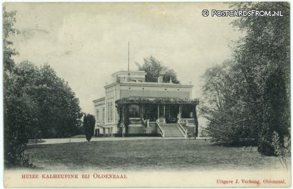 ansichtkaart: Oldenzaal, Huize Kalheupink