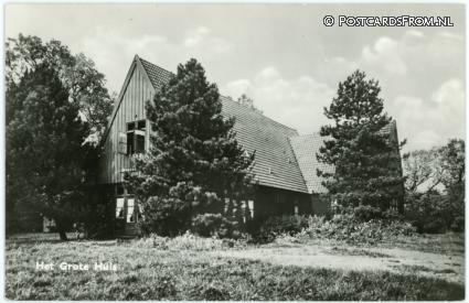 ansichtkaart: Muiderberg, Buitencentrum 'Roodekercke. Het Grote Huis