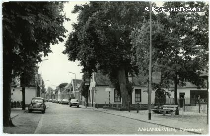 Aarlanderveen, Dorpsstraat ansichtkaart: Aarlanderveen, Dorpsstraat