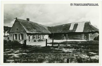 Havelte, Oude Boerderij ansichtkaart: Havelte, Oude Boerderij