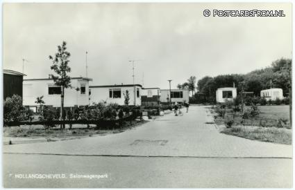 Hollandscheveld, Salonwagenpark ansichtkaart: Hollandscheveld, Salonwagenpark
