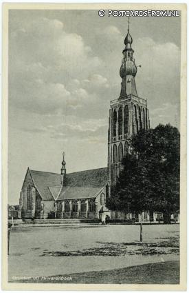 ansichtkaart: Hilvarenbeek, Groeten uit