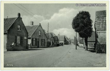 ansichtkaart: Sprang-Capelle, Sprang. Oosteinde