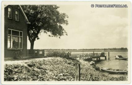 ansichtkaart: Drimmelen, Veerhuis