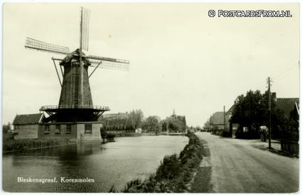 Bleskensgraaf, Korenmolen ansichtkaart: Bleskensgraaf, Korenmolen