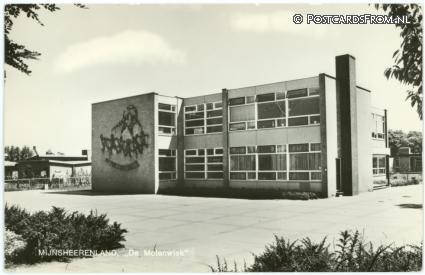 ansichtkaart: Mijnsheerenland, De Molenwiek
