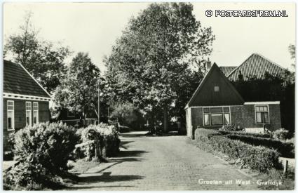 West-Graftdijk, Groeten uit ansichtkaart: West-Graftdijk, Groeten uit