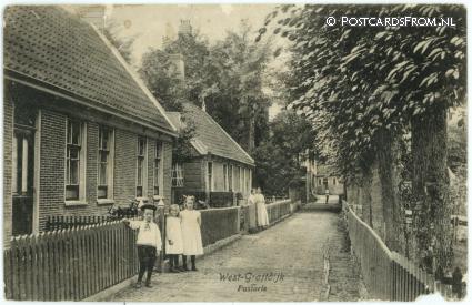 ansichtkaart: West-Graftdijk, Pastorie