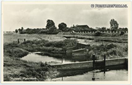 ansichtkaart: Horssen, Molenhoek
