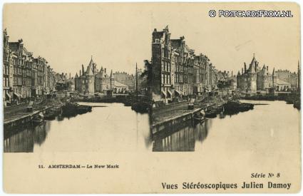 ansichtkaart: Amsterdam, Le New Mark