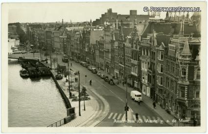 Amsterdam, Amstel v.a. de Munt ansichtkaart: Amsterdam, Amstel v.a. de Munt