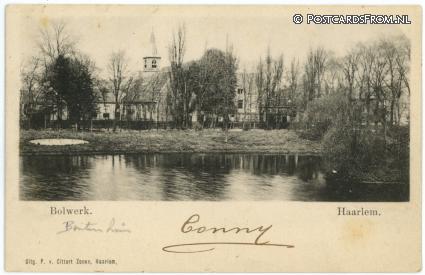 Haarlem, Bolwerk ansichtkaart: Haarlem, Bolwerk