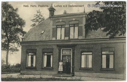 Lutten, Ned. Herv. Pastorie ansichtkaart: Lutten, Ned. Herv. Pastorie